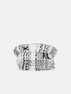 Ruslan Baginskiy 'baker Boy' Two-tone Cotton Hat In Black