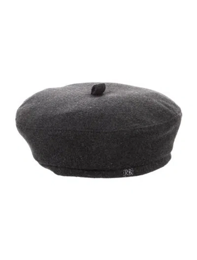Pre-owned Ruslan Baginskiy Beret In Gray