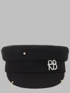 Ruslan Baginskiy Structured Hat Featuring Subtle Metal Accents In Black