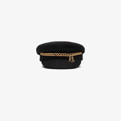 Ruslan Baginskiy Black Chain Baker Boy Hat
