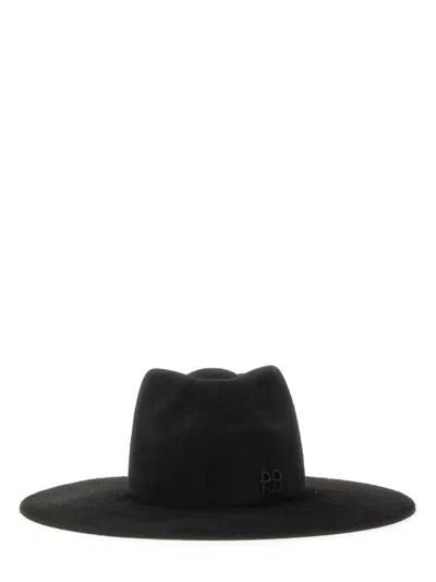 Ruslan Baginskiy Black Felt Hats