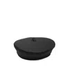 Ruslan Baginskiy Pinstriped Beret In Black
