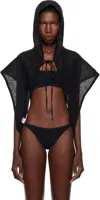Ruslan Baginskiy Black Linen Hood