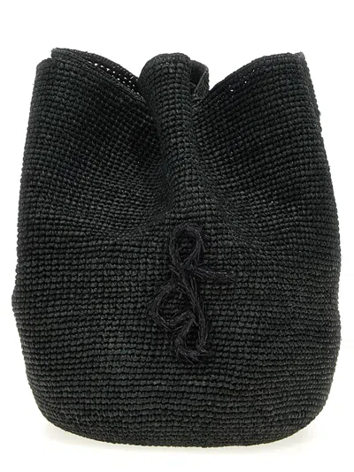 Ruslan Baginskiy Black The Hat Shoulder Bag