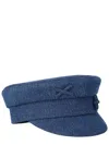 Ruslan Baginskiy Structured Cap Featuring Fine Embroidered Logo In Blue