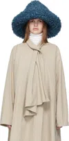 Ruslan Baginskiy Blue Faux-fur Hat In Blue