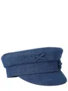 Ruslan Baginskiy Structured Cap Featuring Fine Embroidered Logo In Blue