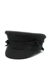 Ruslan Baginskiy Linen  Cotton Hats In Black