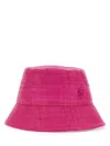 Ruslan Baginskiy Bucket Hat With Logo In Fuchsia