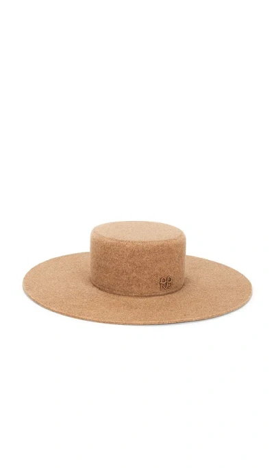 Ruslan Baginskiy Canotier Hat In Sand