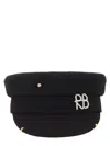 Ruslan Baginskiy Structured Hat Featuring Subtle Metal Accents In Black