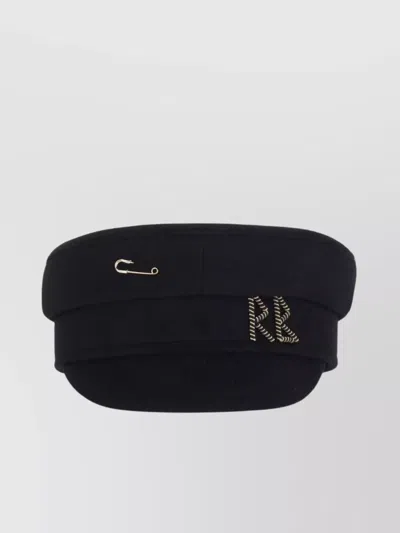 Ruslan Baginskiy Casual Hat With Safety Pin Detail