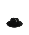 Ruslan Baginskiy Gambler Felt Hat In Black