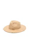Ruslan Baginskiy Chain Strap Fedora Hat In Neutral