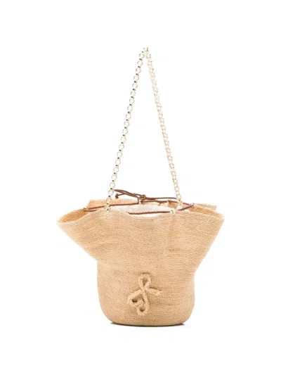 Ruslan Baginskiy Chain-strap Shoulder Bag In Nude