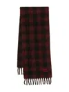 Ruslan Baginskiy Check-print Scarf In Black