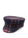 Ruslan Baginskiy Checked Baker Boy Cap In Multi
