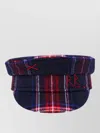 Ruslan Baginskiy Checked Baker Boy Cap In Multi
