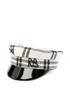 Ruslan Baginskiy White Wool Blend Hats In Black