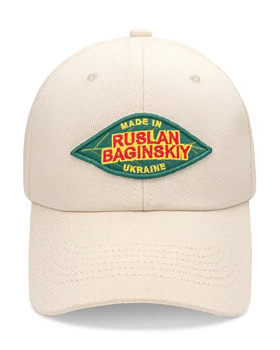 Ruslan Baginskiy Cotton Baseball Cap In Neutral