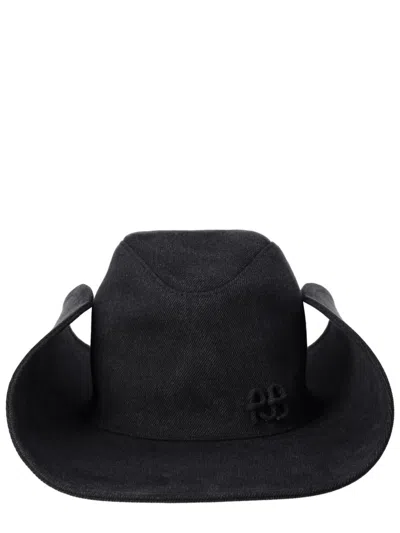 Ruslan Baginskiy Cowboy Hat With Logo In Black