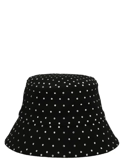 Ruslan Baginskiy Crystal Bucket Hat In Black