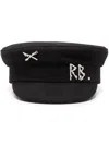 Ruslan Baginskiy Studded Logo Embellished Cap In Black