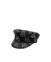 Ruslan Baginskiy Crystal-embellished Baker Boy Hat In Black
