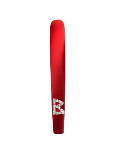 Ruslan Baginskiy Crystal-embellished Headband In Red