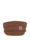 Ruslan Baginskiy Casual Hat Gold-tone Hardware In Brown