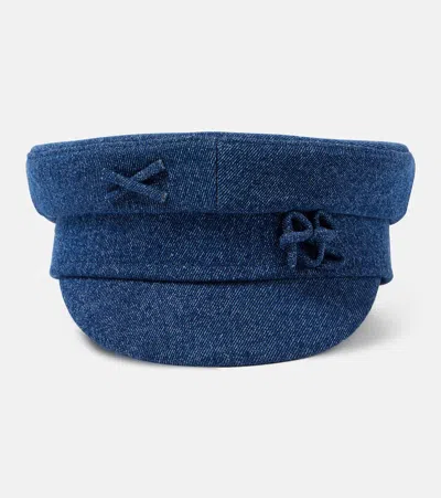 Ruslan Baginskiy Baker Boy Hat In Blue