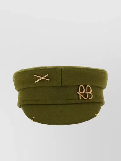 Ruslan Baginskiy Embellished Gold-tone Hardware Hat