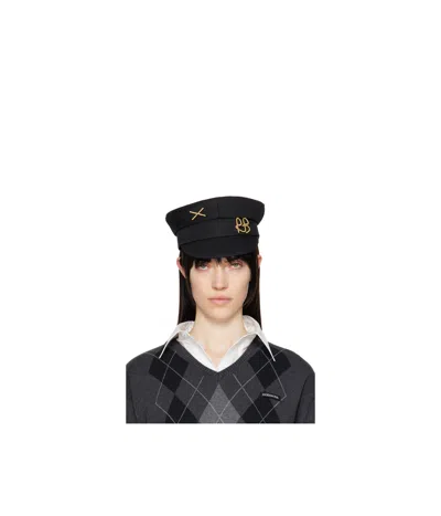 RUSLAN BAGINSKIY EMBELLISHED HAT