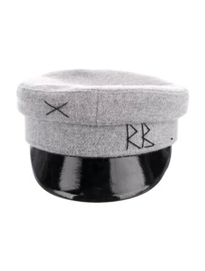 Pre-owned Ruslan Baginskiy Embroidered Baker Boy Hat In Multi