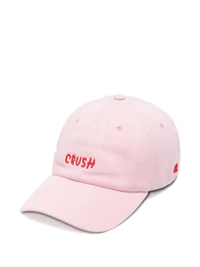 Ruslan Baginskiy Embroidered Crush Cap In Pink