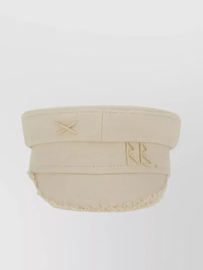 Ruslan Baginskiy Embroidered Frayed Edge Hat