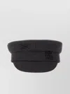 Ruslan Baginskiy Logo Embroidered Newsboy Hat In Gray