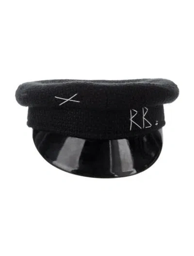 Pre-owned Ruslan Baginskiy Embroidered Structured Newsboy Hat In Multi