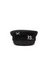 Ruslan Baginskiy Studded Logo Embellished Cap In Black