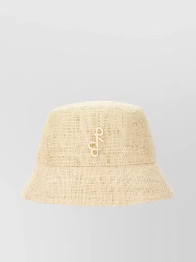 Ruslan Baginskiy Fabric Texture Wide Brim Hat