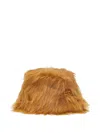 Ruslan Baginskiy Faux-fur Bucket Hat In Brown