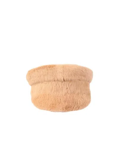Ruslan Baginskiy Faux-fur Driver's Cap In Brown