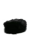 Ruslan Baginskiy 'pillbox' Fur Hat In Black
