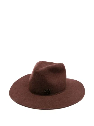Ruslan Baginskiy Felt Wide-brim Fedora Hat