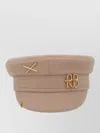 Ruslan Baginskiy Chic Wool And Polyamide Blend Hat In Brown