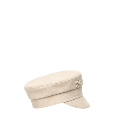 Ruslan Baginskiy Flat-topped Beret In Nude