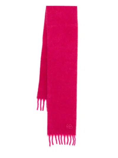 Ruslan Baginskiy Fringed Scarf In Pink