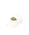 Ruslan Baginskiy Fruit Sticker Baseball Cap In Ecru