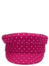 Ruslan Baginskiy Baker Boy Hat In Fuchsia