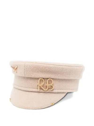 Ruslan Baginskiy Cross-detail Hat In Brown